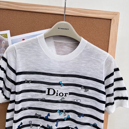 DIOR 26S SHORT-SLEEVED SWEATER 1269
