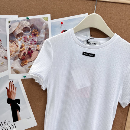 MIUMIU 26S SHORT SLEEVE T-SHIRT 1192
