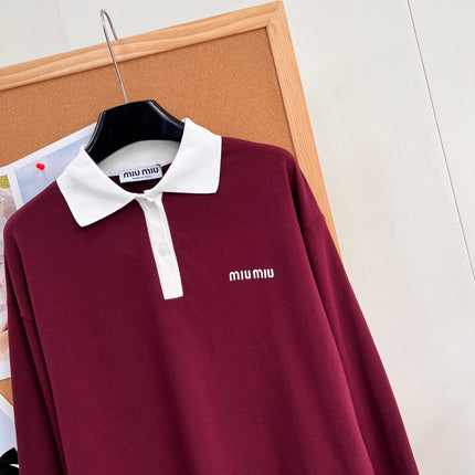 MIUMIU 26S POLO SHIRT 1373
