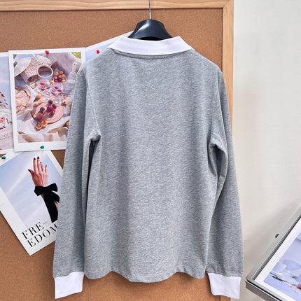 MIUMIU 26S LONG-SLEEVE POLO SHIRT 1413
