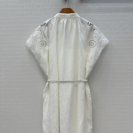 MAX MARA LINEN DRESS 268250