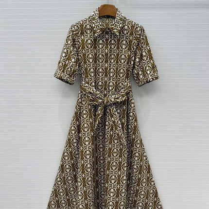 MAX MARA SHORT SLEEVE DRESS 268253