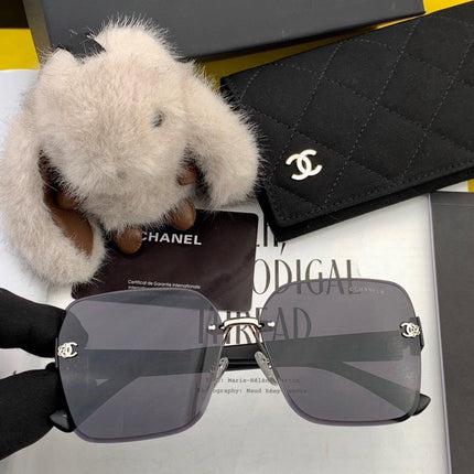 CHANEL 26S RIMLESS SQUARE FRAME IN ACETATE 411852