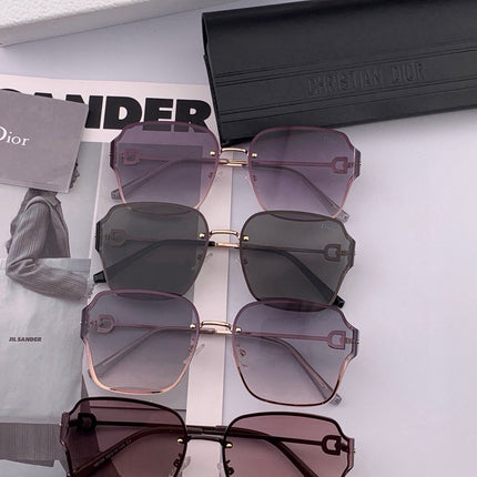 DIOR 26S ROUNDED SQUARE FRAME IN METAL 419173