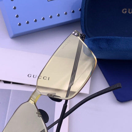 GUCCI 26S SQUARE FRAME IN METAL 422541