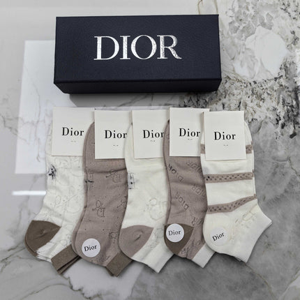 DIOR 26S ANKLE SOCKS 346631 (1 BOX)