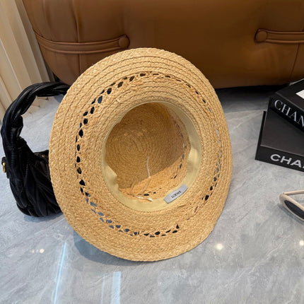 LOEWE 26S STRAW BELTED SUN HAT STYLE 183