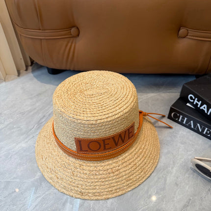 LOEWE 26S STRAW BUCKET HAT STYLE 187