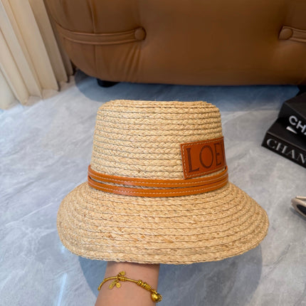 LOEWE 26S STRAW BUCKET HAT STYLE 187