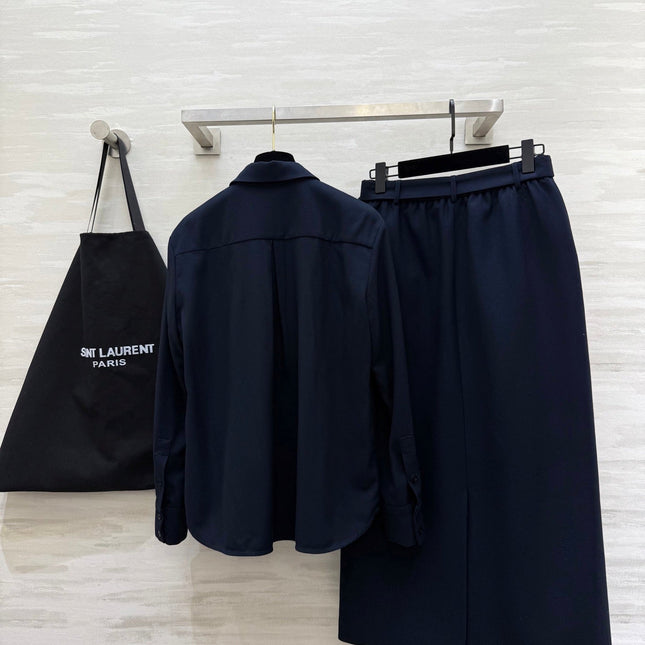 YSL 26S SHIRT AND SKIRT SET 306