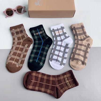 BURBERRY 26S ANKLE SOCKS 547867 (1 BOX)