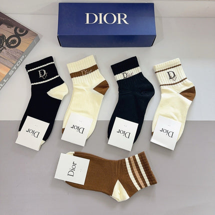 DIOR 26S ANKLE SOCKS 412390 (1 BOX)