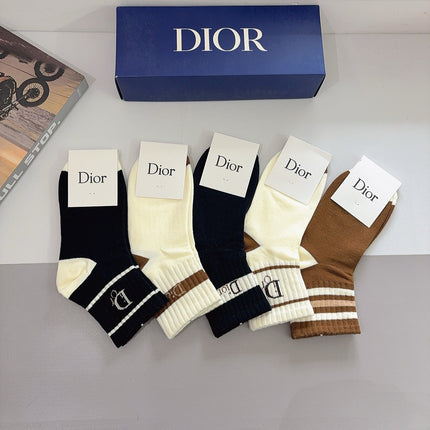 DIOR 26S ANKLE SOCKS 412390 (1 BOX)