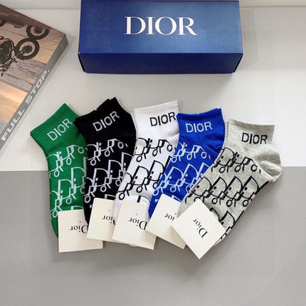 DIOR 26S ANKLE SOCKS 413885 (1 BOX)