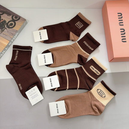 MIUMIU 26S ANKLE SOCKS 415764 (1 BOX)