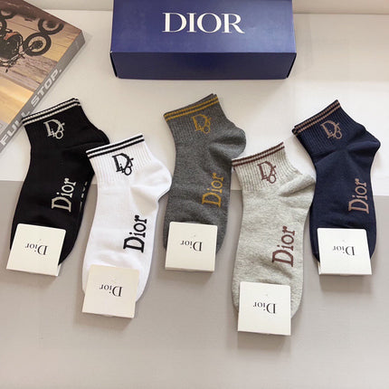 DIOR 26S ANKLE SOCKS 403776 (1 BOX)