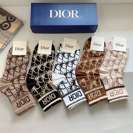 DIOR 26S ANKLE SOCKS 405316 (1 BOX)