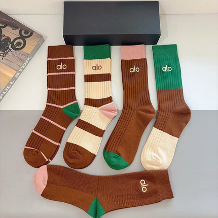 ALO 26S CREW SOCKS 423021 (1 BOX)
