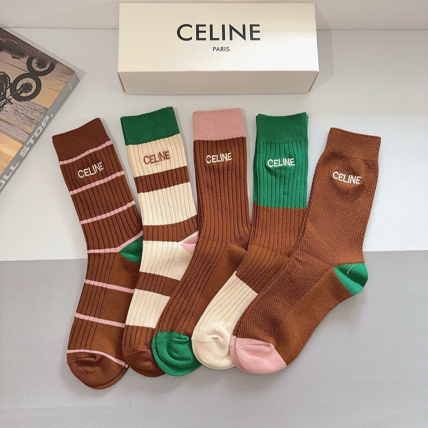 26S CREW SOCKS 407130 (1 BOX)