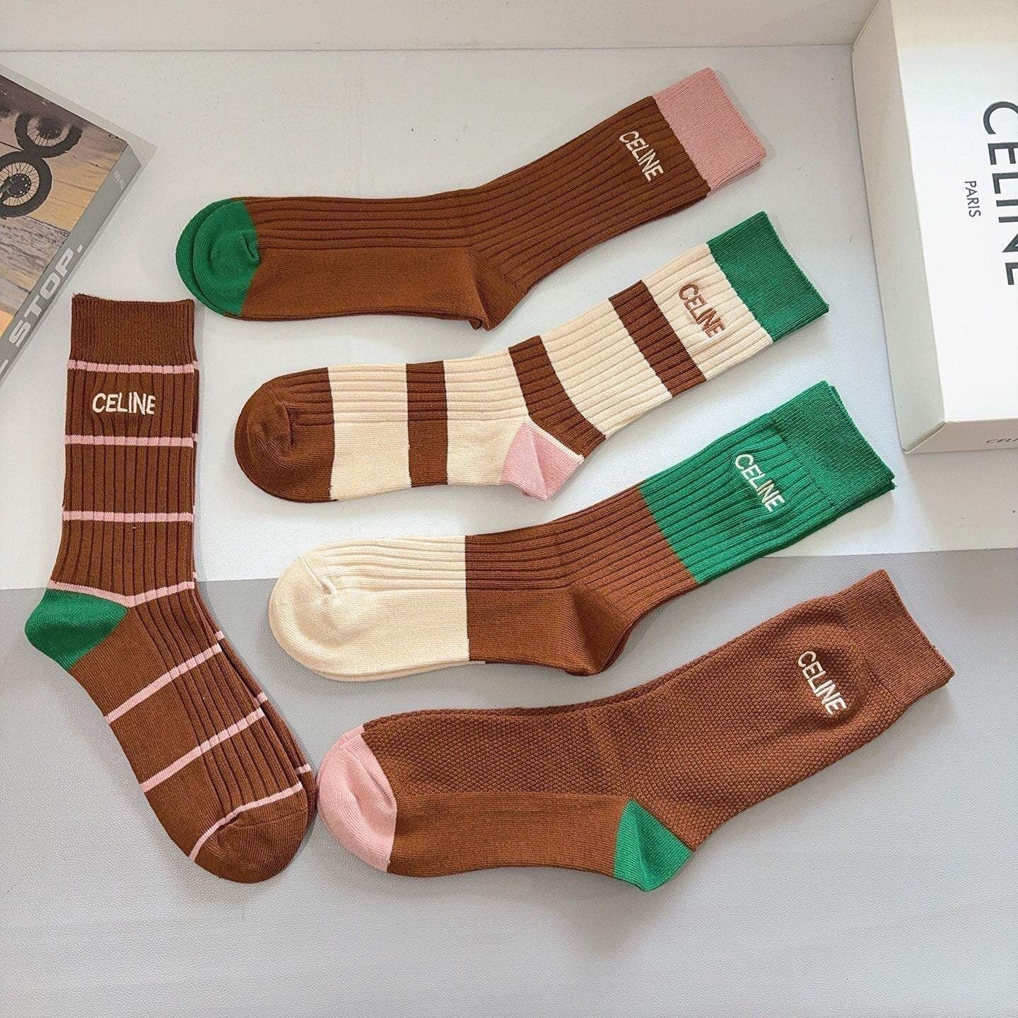 26S CREW SOCKS 407130 (1 BOX)