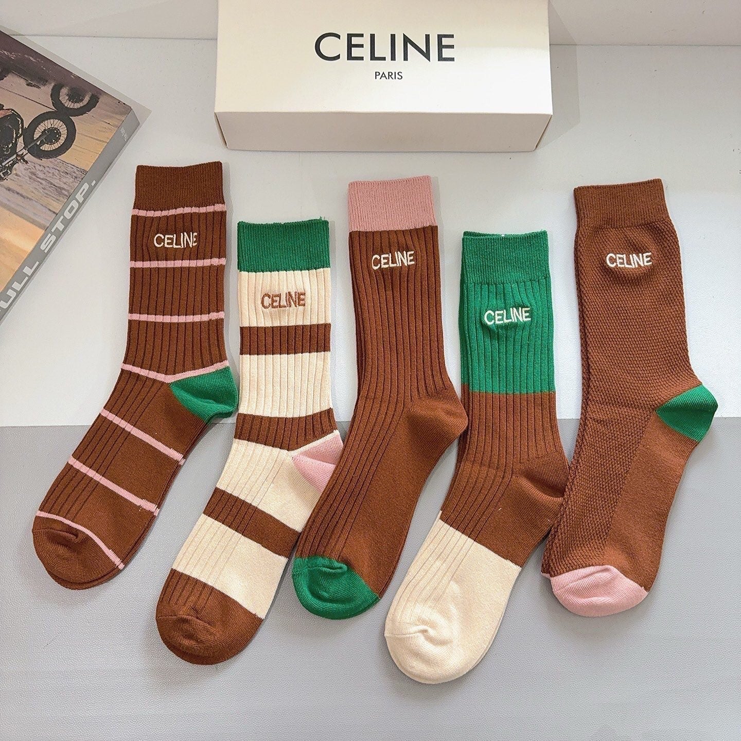 26S CREW SOCKS 407130 (1 BOX)