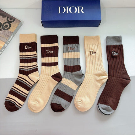 DIOR 26S CREW SOCKS 410344 (1 BOX)