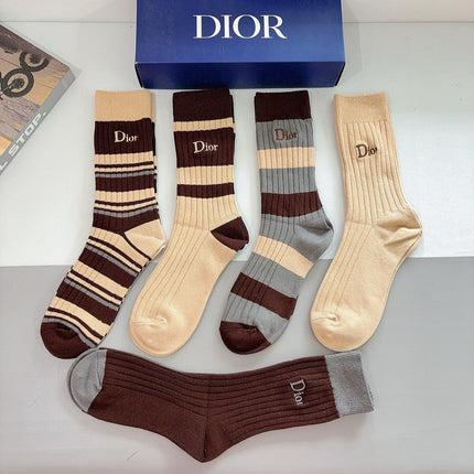 DIOR 26S CREW SOCKS 410344 (1 BOX)