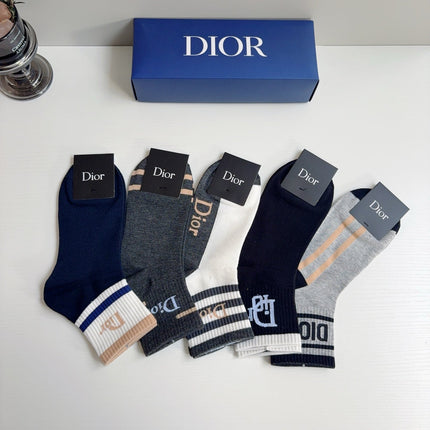 DIOR 26S ANKLE SOCKS 403596 (1 BOX)