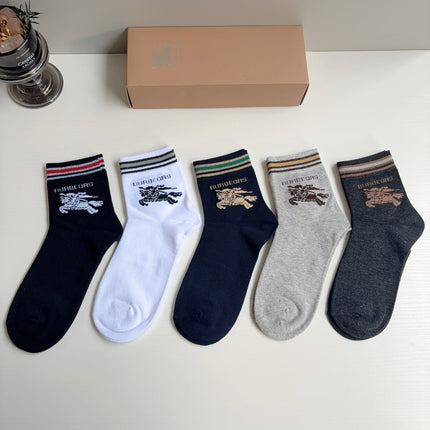 BURBERRY 26S ANKLE SOCKS 405358 (1 BOX)