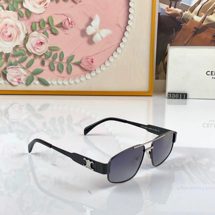 CELINE 26S OVERSIZED CAT EYE FRAME IN METAL 486150