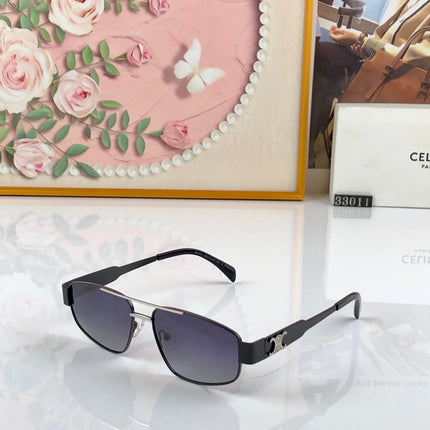 CELINE 26S OVERSIZED CAT EYE FRAME IN METAL 486150