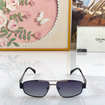 CELINE 26S OVERSIZED CAT EYE FRAME IN METAL 486150