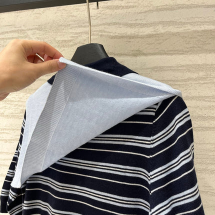 PRADA 26S SHORT-SLEEVE POLO SWEATER 1168