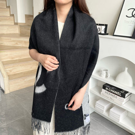CHANEL 26S SCARF 200 IN CASHMERE 509404