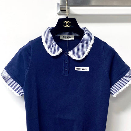 MIUMIU 26S KNIT POLO 1171