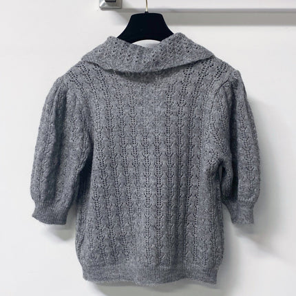 CELINE 26S SHORT-SLEEVE KNIT POLO 525