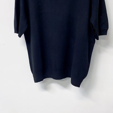 MIUMIU 26S SHORT-SLEEVE KNIT TOP 1424