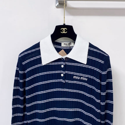 MIUMIU 26S POLO SWEATER 1526