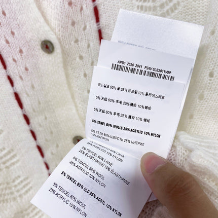 MIUMIU 26S KNIT CARDIGAN 1523