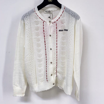 MIUMIU 26S KNIT CARDIGAN 1523