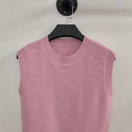 GUCCI 26S SLEEVELESS KNIT TOP 533