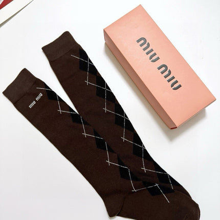 MIUMIU 26S CREW SOCKS 417701 (1 BOX)