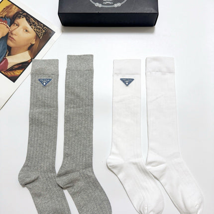 PRADA 26S CREW SOCKS 421085 (1 BOX)