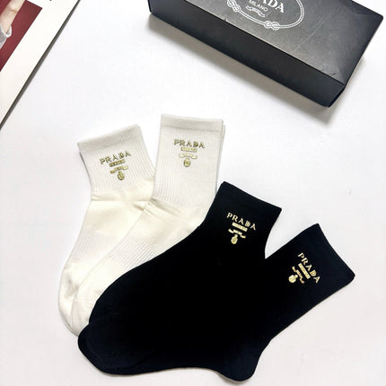 PRADA 26S ANKLE SOCKS 421101 (1 BOX)