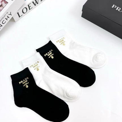 PRADA 26S ANKLE SOCKS 423092 (1 BOX)