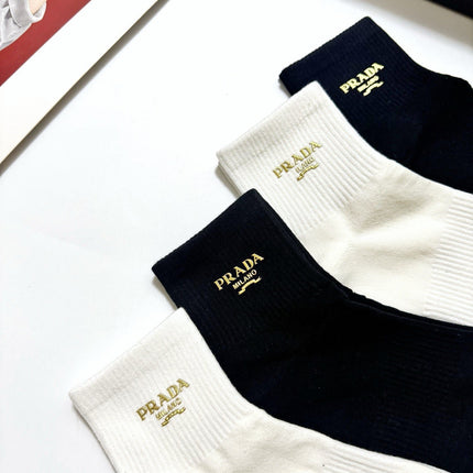 PRADA 26S ANKLE SOCKS 425101 (1 BOX)