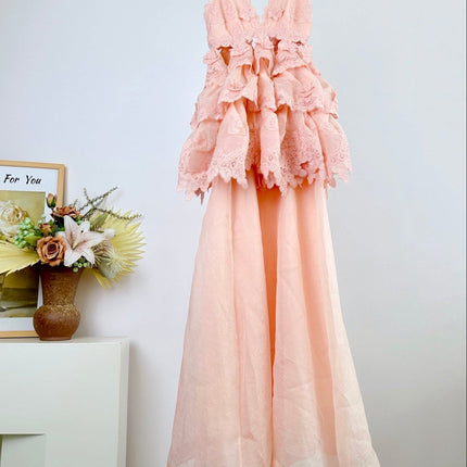 ZIMMERMANN OFF-SHOULDER LAYERED MAXI DRESS 270369