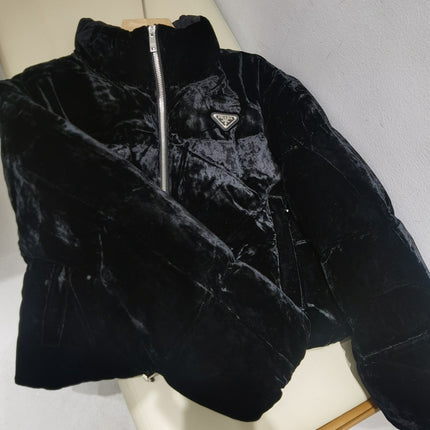 PRADA 25S VELVET JACKET 556