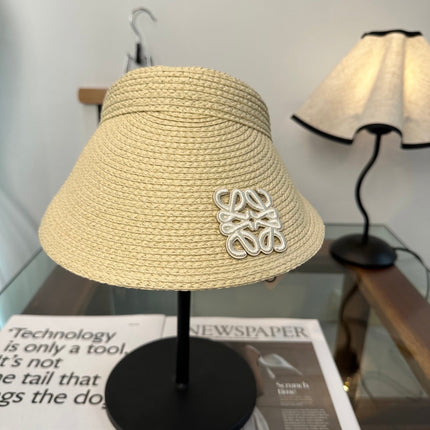LOEWE 26S RAFFIA SUN VISOR HAT STYLE 198