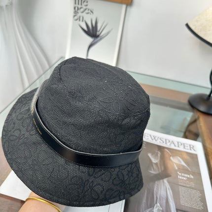 LOEWE 26S ANAGRAM JACQUARD BUCKET HAT STYLE 243